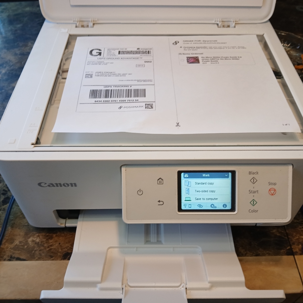 Canon PIXMA TS7720 Wireless Inkjet All-in-One Printer | Tested | Needs New Ink - Picture 6 of 16